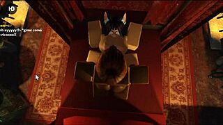 Roblox Creampie And Pregnant By Black Cock In Hotel.