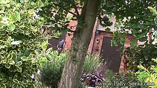 Lady Sonia Trophy Wife Gets Barebacked Outdoors!