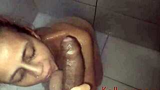 milf submissive sucking master's cock deep and wet