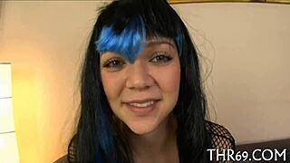 i love that explicit facial cumshot on her face