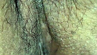 Veredlatina's small tits get wet with precum and cum in this couple video