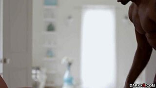 Black monster cock rails a white anal from behind