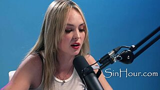 Lilly Bell's interview and solo masturbation session