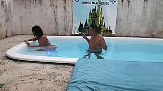 I felt so excited letting my boyfriend fuck samantha squirt at the party with thales and fada mel