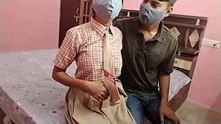 Eighteen-Year-Old Indian Student Loses Virginity In Doggy Style With Big Boobs