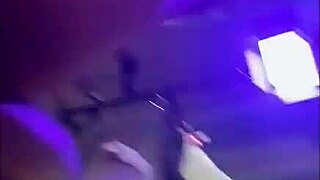 Stepsister wrecked by stepbrother's massive BBC in garage