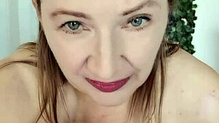 Stepmother Teases Stepson With Huge Breasts And Seduces Him!