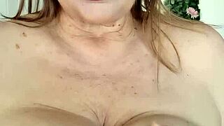 Stepmother Teases Stepson With Huge Breasts And Seduces Him!