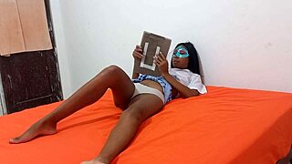 mexican student makes homemade porn showing natural tits