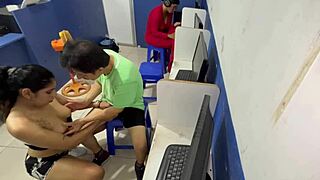 real homemade cyber session with amateurs from usa