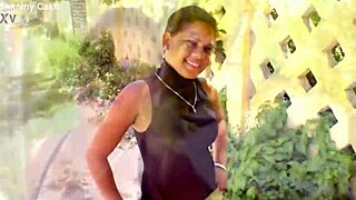 Eighteen-Year-Old Latina Teen Gives Public Blowjob Outside Front Lawn Broad Daylight