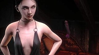 Girl Fucked By Floating Dildo