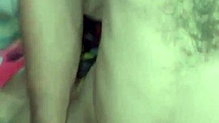 young woman in homemade scene almost couldn't handle the experience