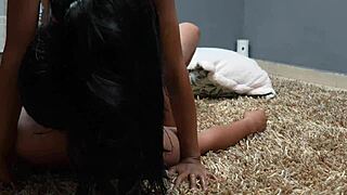 Testing My Horny Stepsister's Wet Pussy