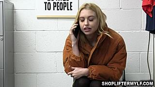 aaliyah love and chloe cherry found themselves being fucked by a weird pervert security officer as a deal for being caught shoplifting