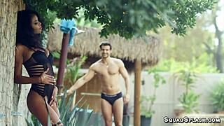 Nia Nacci, Cute Black Girl, Takes Dick Outdoors In Positions