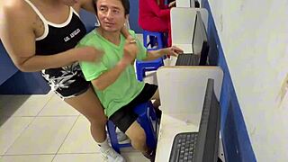 real homemade cyber session with amateurs from usa