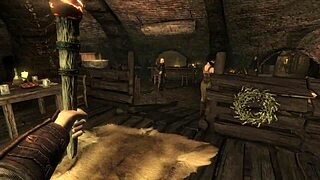 What happens when Nonkh plays Skyrim with Sarthis Idren?