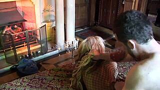 Big boobed Latina amateur lets her boyfriend rip a hole in her fishnets and fuck her hard everywhere!!