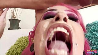 Is This Pierced Horny Latina Maya Romero's First Anal Sex Experience?