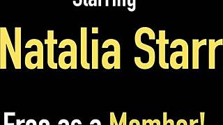 blonde pawg natalia starr enjoys a soft solo session in lingerie