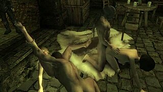 What happens when Nonkh plays Skyrim with Sarthis Idren?