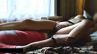 stepmom riding neighbor's small cock like a slut