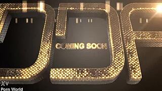 busty interior - stunning bombshell strips on couch