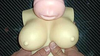 Intense Trio Kisses Dolly's Lips Before Anal Ass-to-Mouth Creampie on Tits