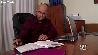 Time To Celebrate As Two Big Tit Goddesses Get Laid By The Boss!