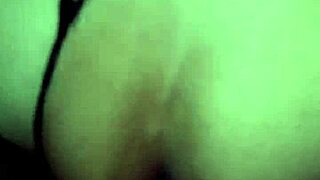Peruvian amateur gets fucked in vagina and ass during period