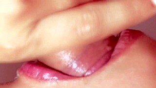 a mother passionately blows her stepson for the first time