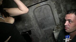 Hey, charlie the sexy brunette is horny and getting fucked in the basement