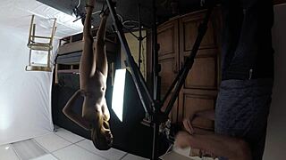 Mandy Mynxx Performs Intense Deepthroat Blowjob with Choking and Gagging