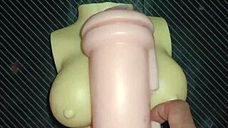 Intense Trio Kisses Dolly's Lips Before Anal Ass-to-Mouth Creampie on Tits