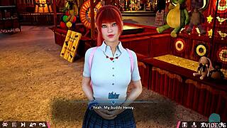 On a date with cute Johanna.