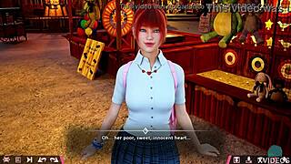 On a date with cute Johanna.