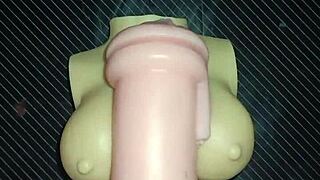 Intense Trio Kisses Dolly's Lips Before Anal Ass-to-Mouth Creampie on Tits