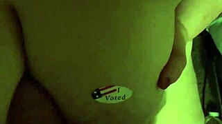 Bbw rewards your vote with a titfuck