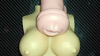 Intense Trio Kisses Dolly's Lips Before Anal Ass-to-Mouth Creampie on Tits