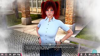 On a date with cute Johanna.