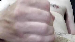 André's Intense Close-Up Masturbation in Sorocaba