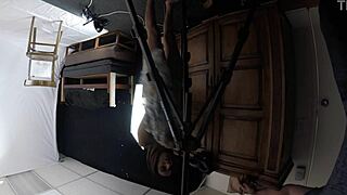 Mandy Mynxx Performs Intense Deepthroat Blowjob with Choking and Gagging