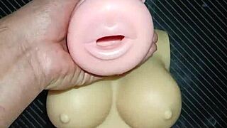 Intense Trio Kisses Dolly's Lips Before Anal Ass-to-Mouth Creampie on Tits