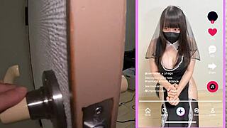 Personal shoot with busty cosplayer in rough blowjob