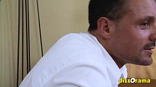 Brunette with small tits gets fucked