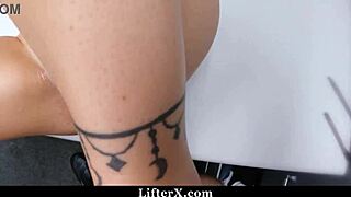 Young Blonde Thief Gets Caught And Must Go Through Deep Cavity Check - Lifterx