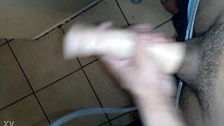 latina teases big cock with pocket pussy