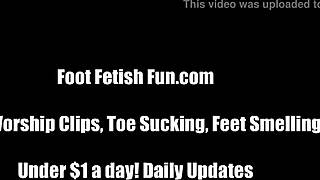 Can you cum all over my sexy size 10 feet?