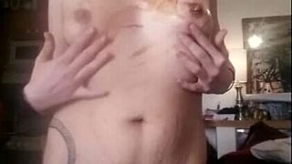 Raven Grey Pours Candle Wax On Her Tits And Pussy In BDSM Scene